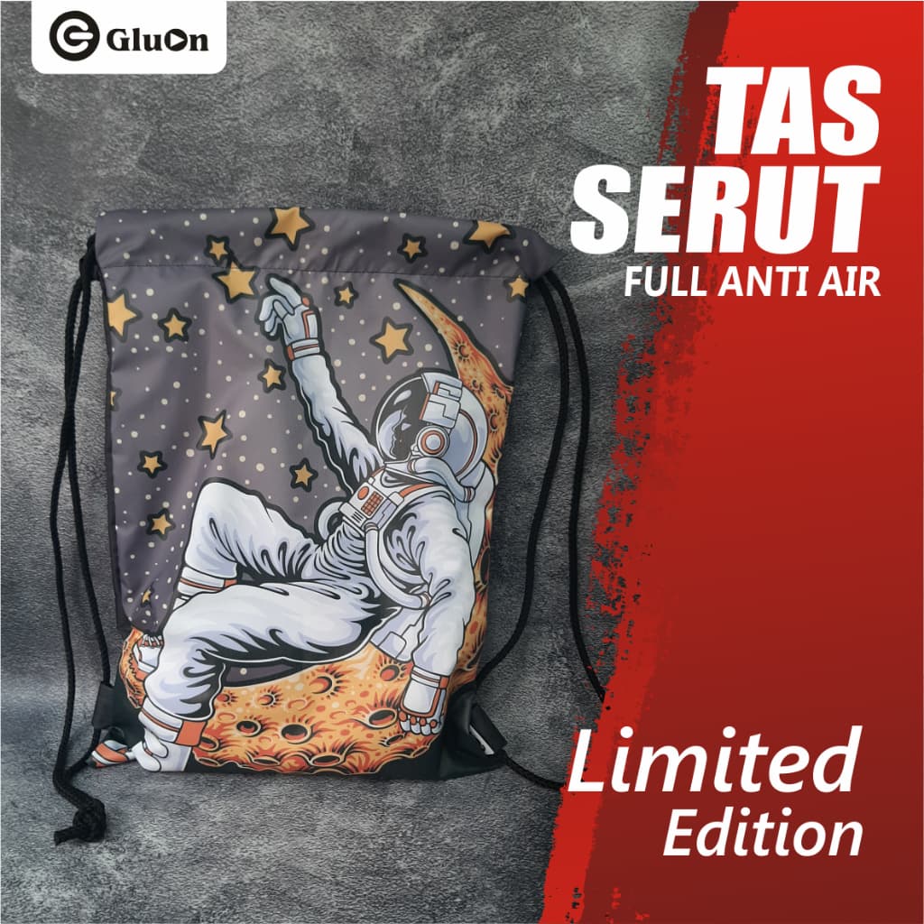 Tas Serut Special Edition / String Bag / Tas Serut Waterproof OMEO TS 42