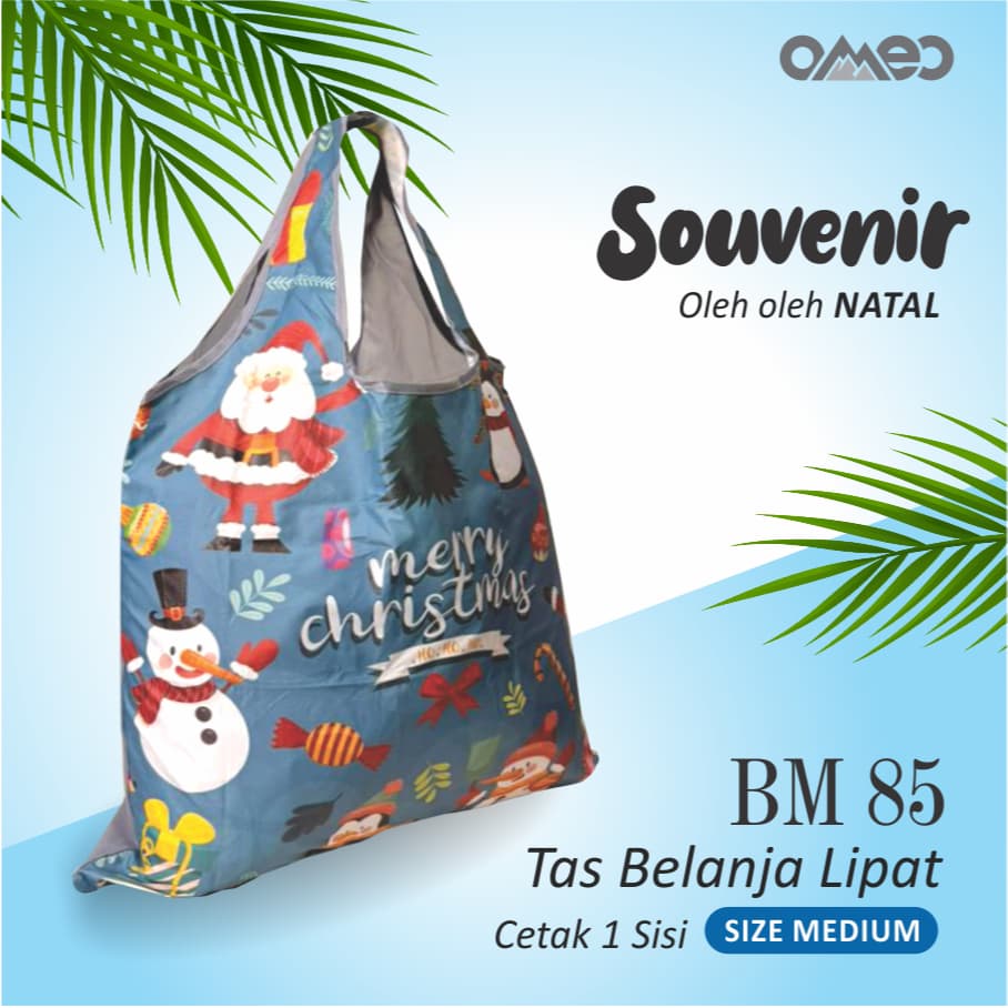 Shopping Bag Lipat Tas Belanja Lipat Totebag Lipta Full Printing Waterproof size MEDIUM Limited OMEO BM 85