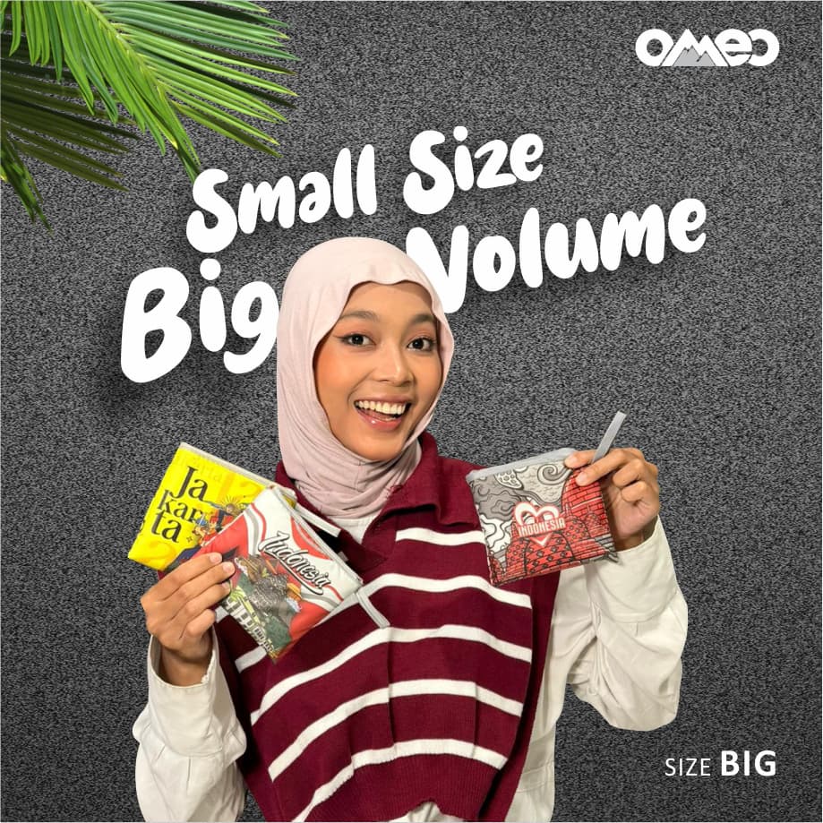 Tas Belanja Lipat / Shopping Bag Limited Edition size BIG OMEO TB 58