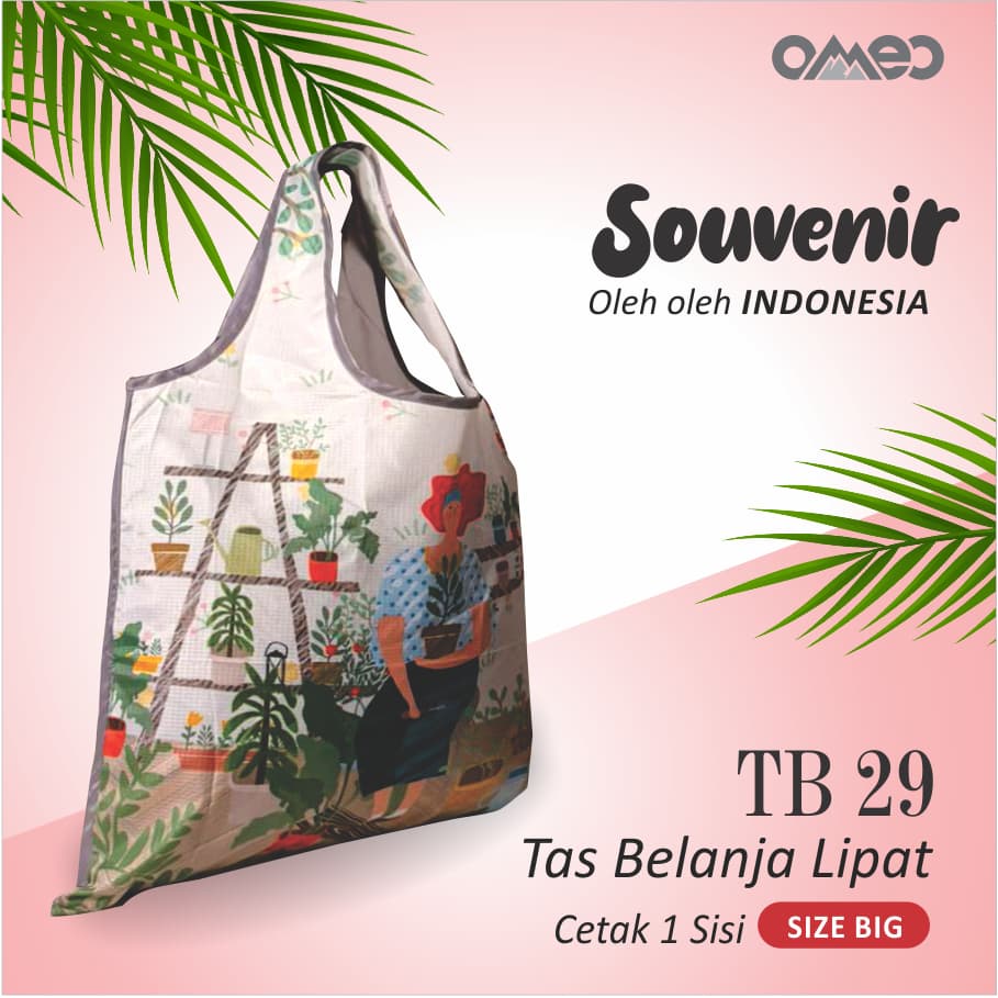 Tas Belanja Lipat / Shopping Bag Limited Edition size BIG OMEO TB 29