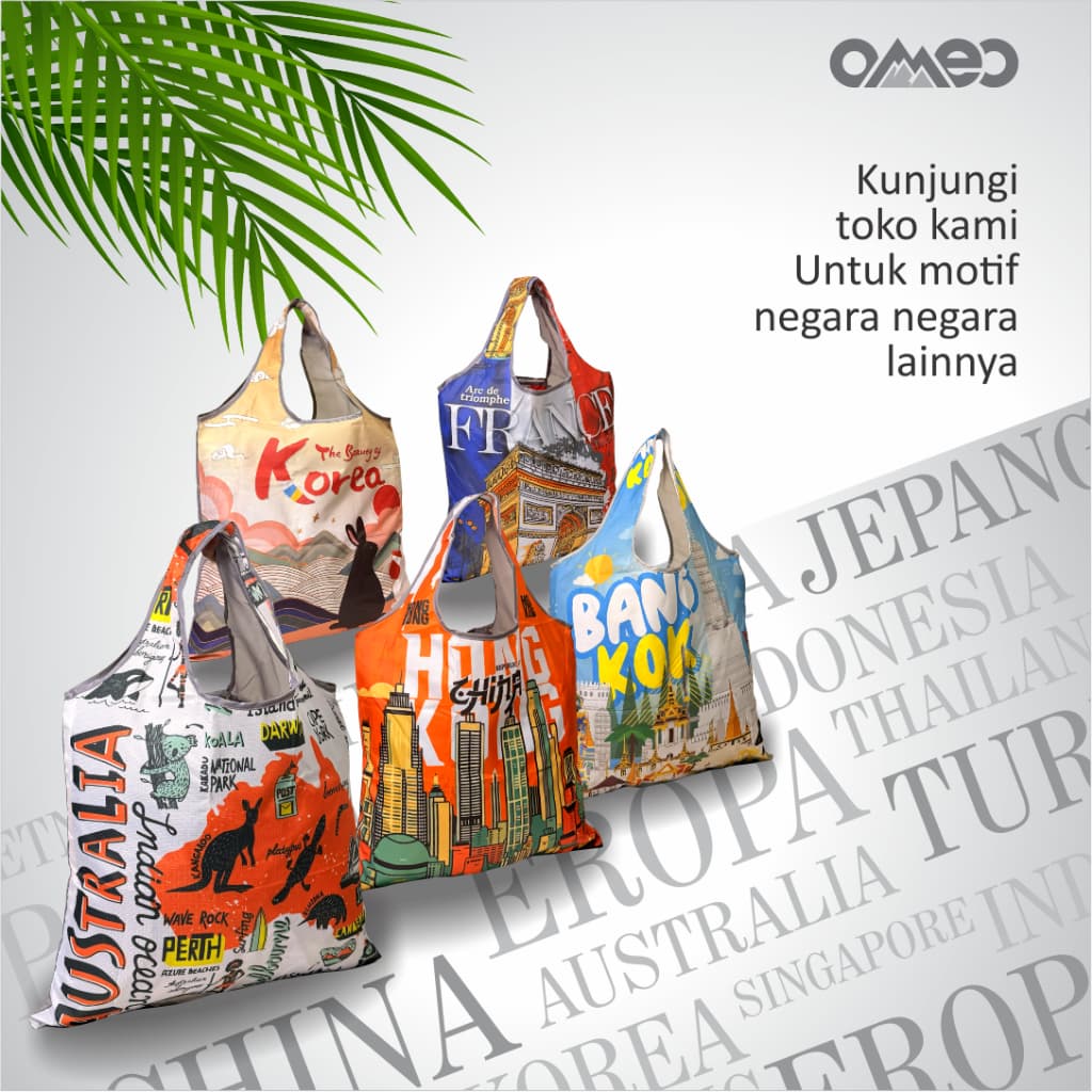 Tas Belanja Lipat Shopping Bag Oleh oleh VIETNAM Size BIG