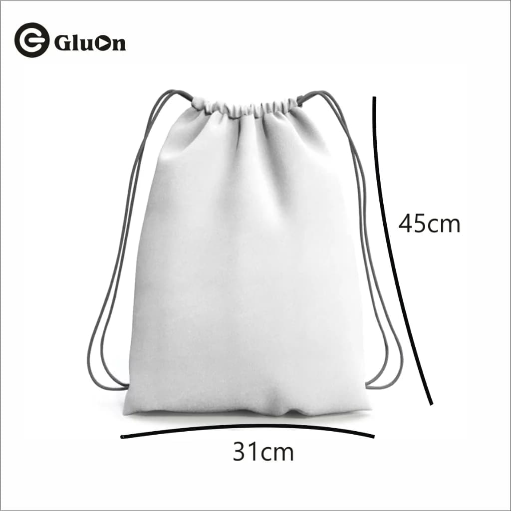 Tas Serut Special Edition / String Bag / Tas Serut Waterproof OMEO TS 40 — tampak lain