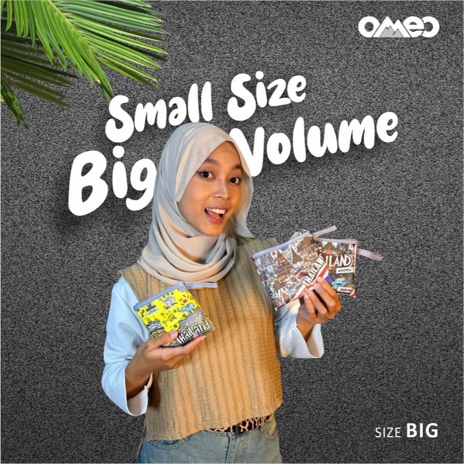 Tas Belanja Lipat / Shopping Bag Limited Edition size BIG GREECE OMEO TB 75 — tampak lain