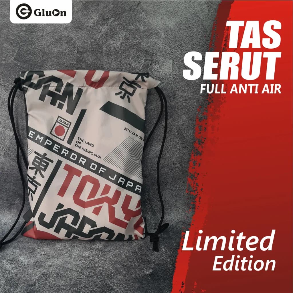 Tas Serut Special Edition / String Bag / Tas Serut Waterproof OMEO TS 45
