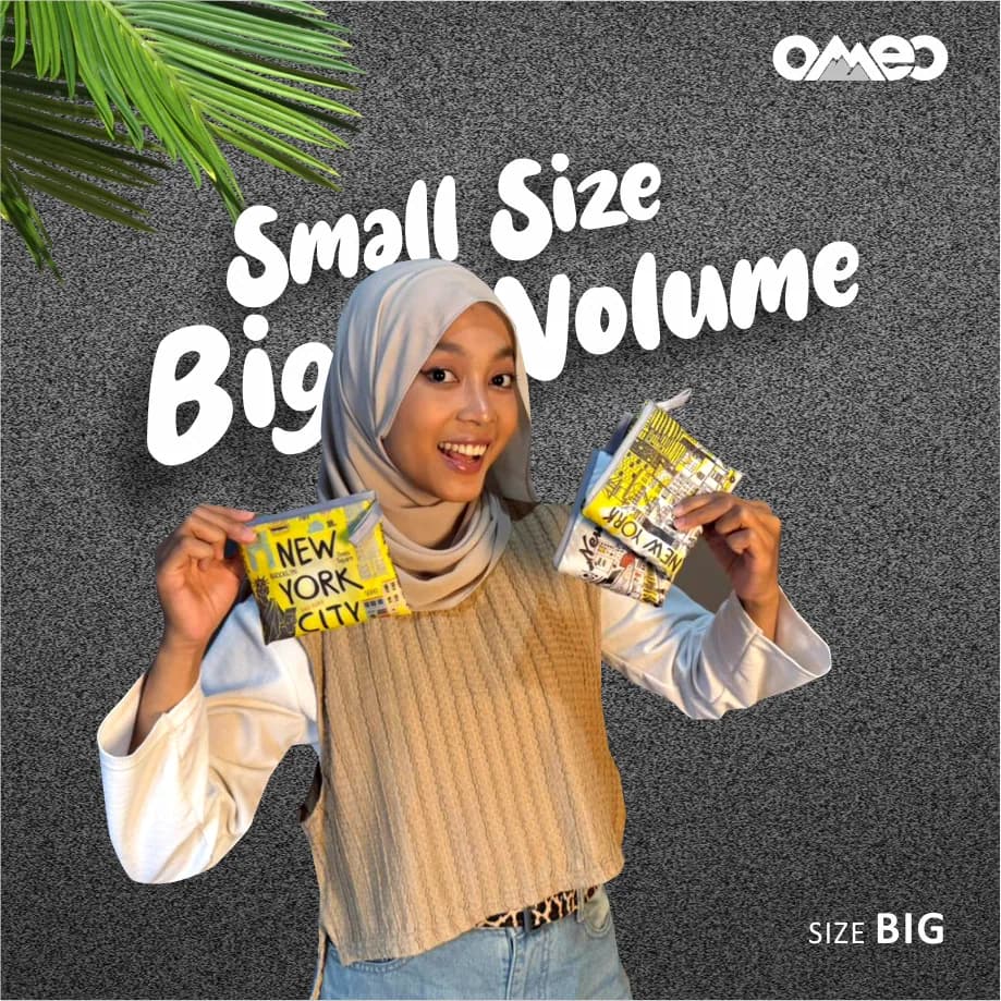 Tas Belanja Lipat / Shopping Bag Limited Edition size BIG HOLLAND OMEO TB 33 — tampak lain
